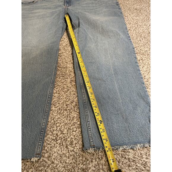 Abercrombie Fitch Jeans Women's The 90s Straight 37 Short Curve Love NWT - Picture 11 of 11